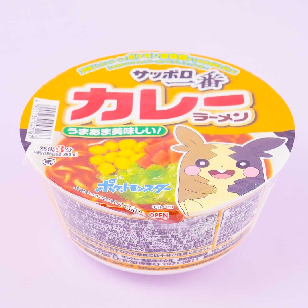 Pokémon Sapporo Ichiban Noodle Bowl - Curry Ramen