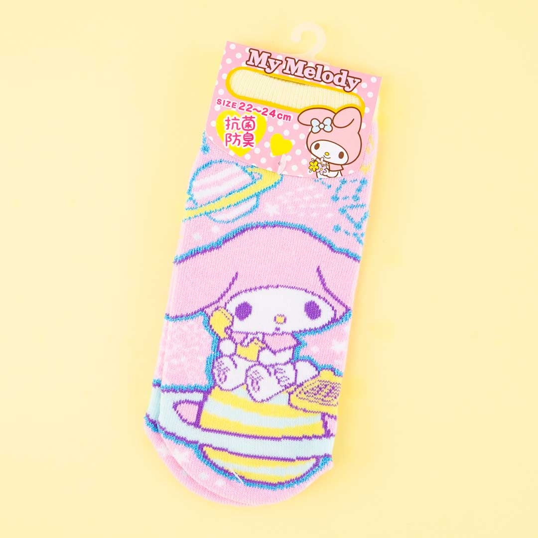 My Melody Space Telephone Socks