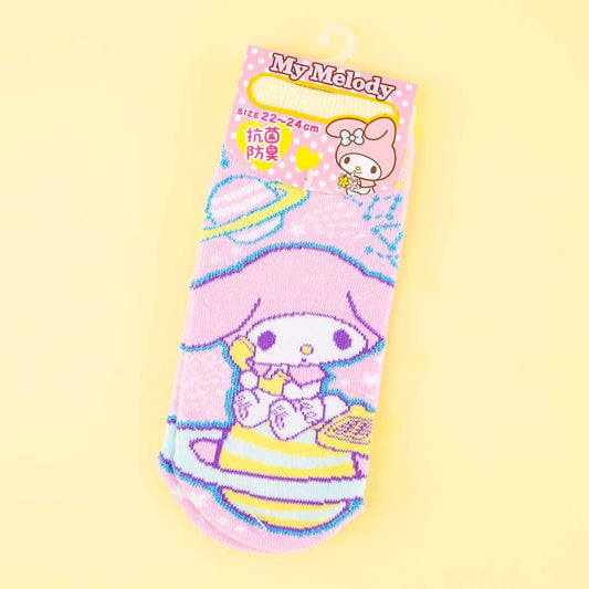 My Melody Space Telephone Socks