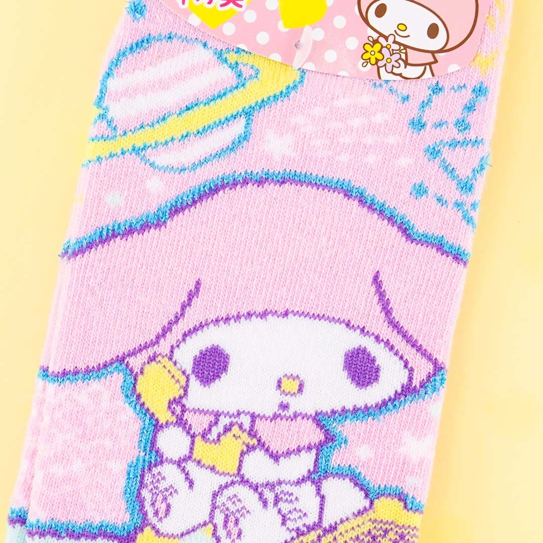 My Melody Space Telephone Socks