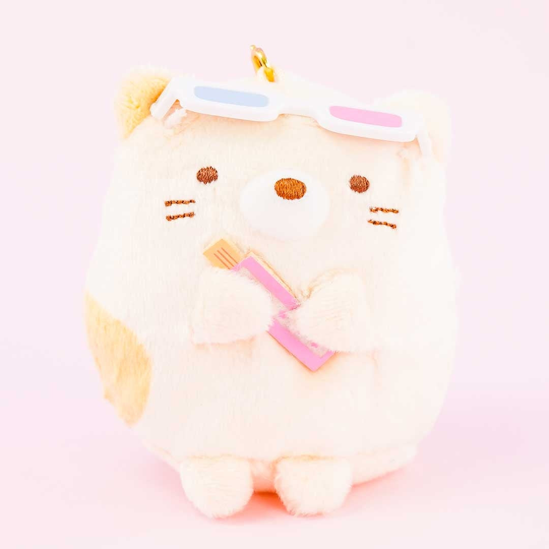 Sumikko Gurashi Movie Theater Plushie Charm - Neko
