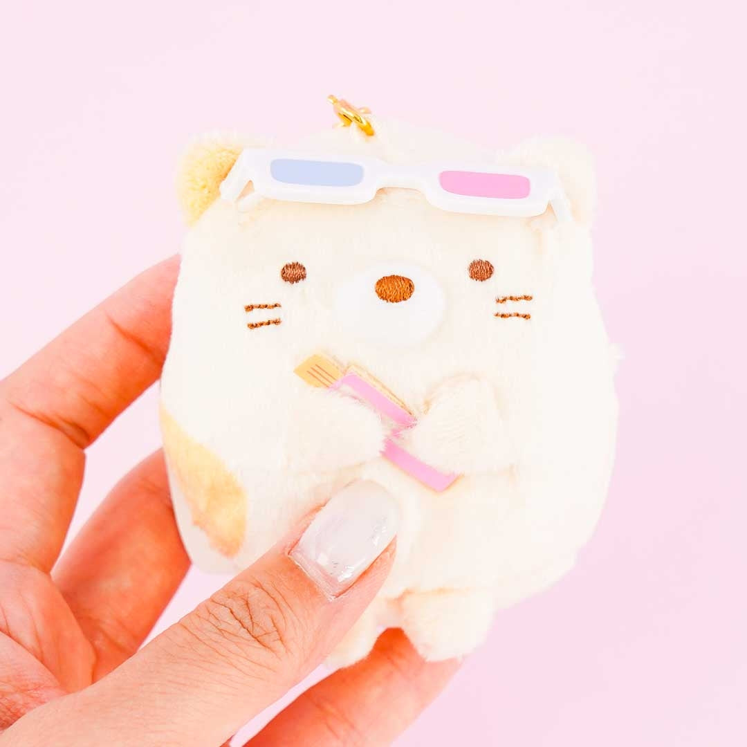 Sumikko Gurashi Movie Theater Plushie Charm - Neko