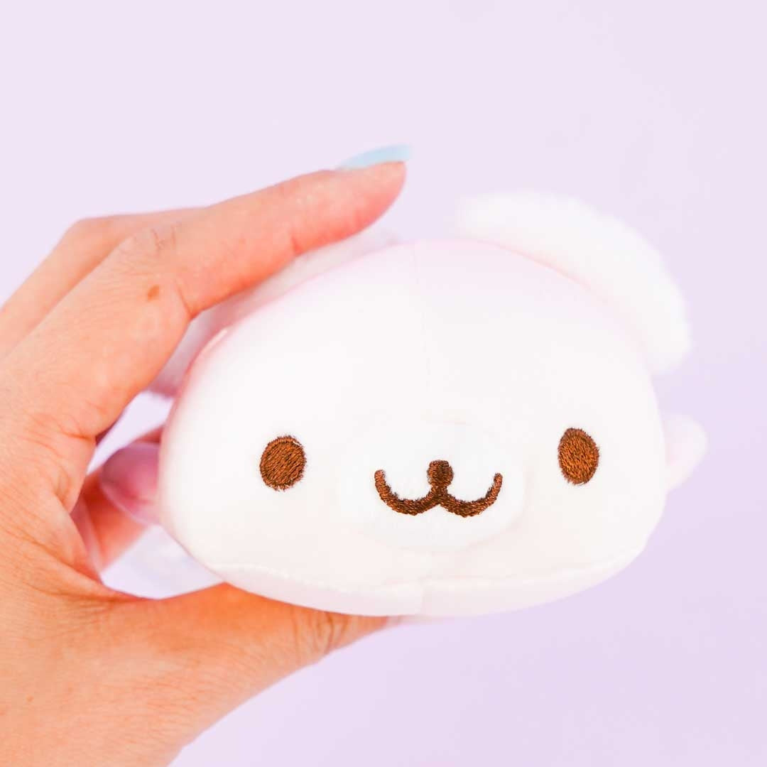 Mamegoma Sky Aquarium Plushie - Shiro-Guma / Mini
