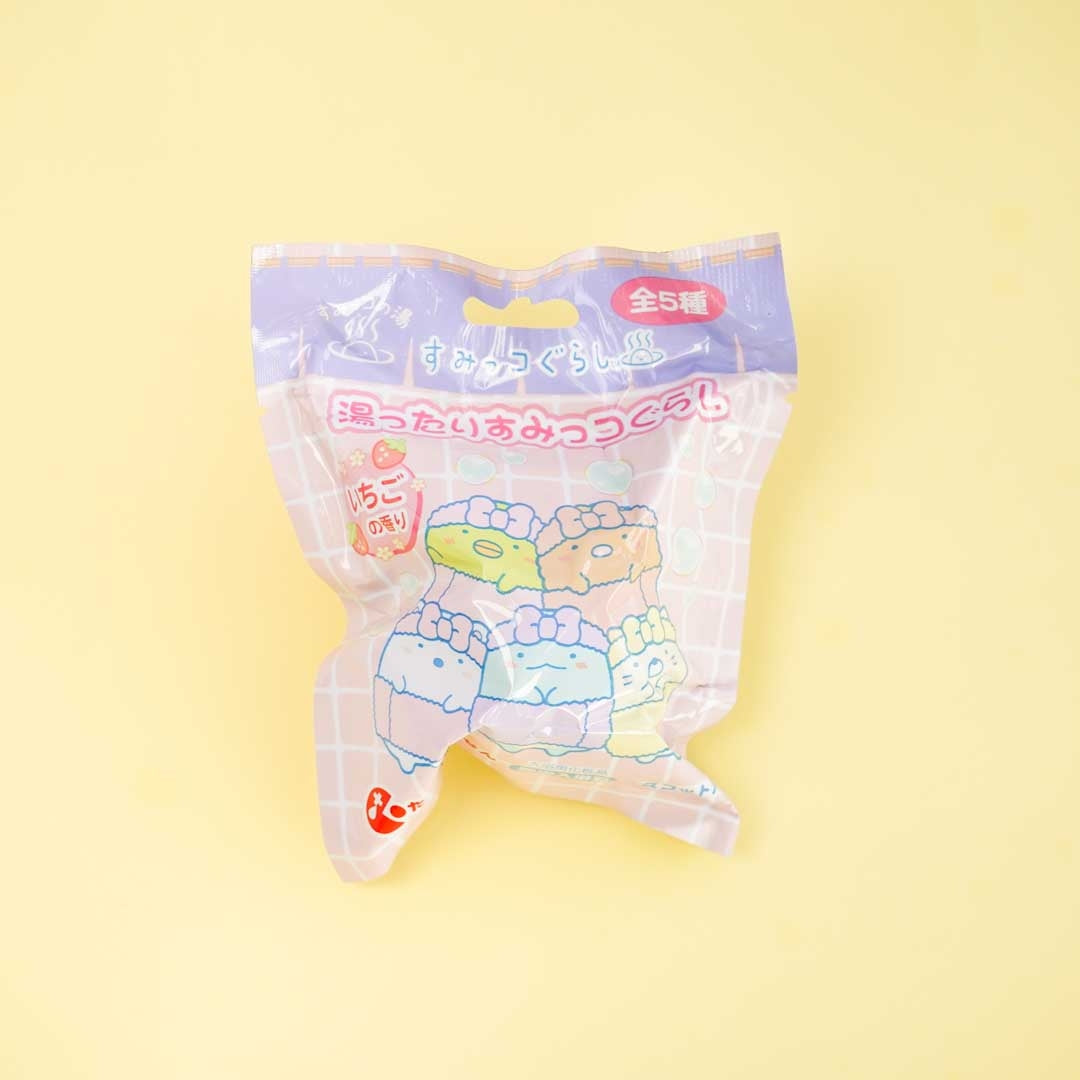 Sumikko Gurashi Bath Ball With Surprise Toy - Strawberry