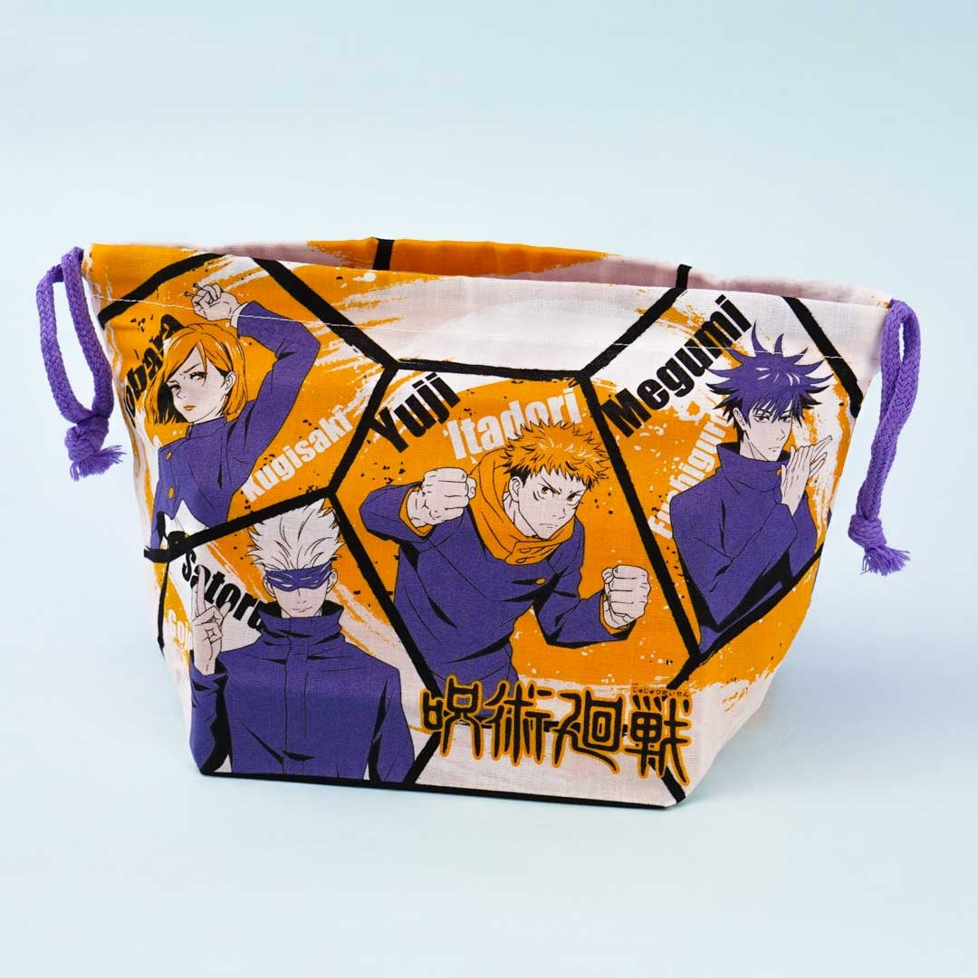 Jujutsu Kaisen Character Drawstring Lunch Bag
