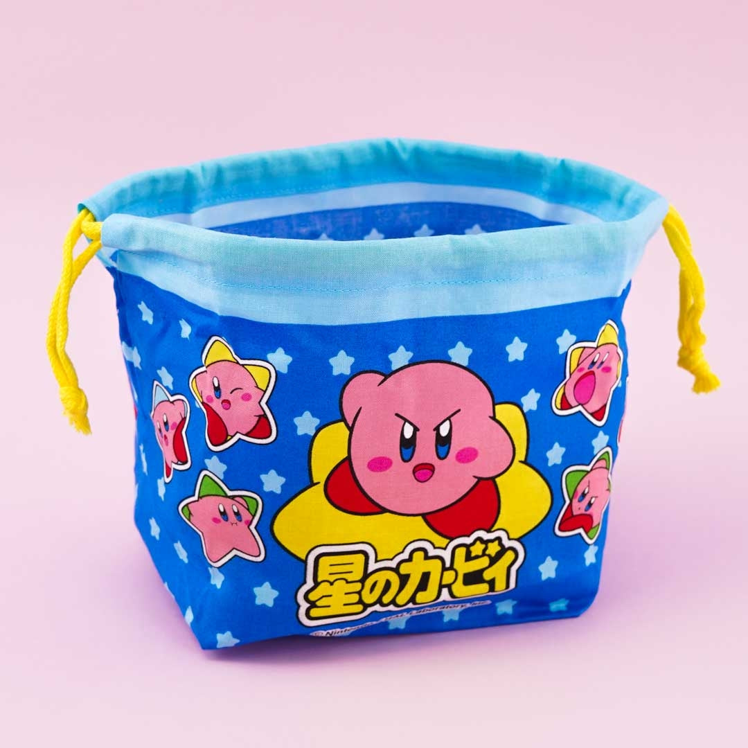 Kirby Of The Stars Drawstring Lunch Bag