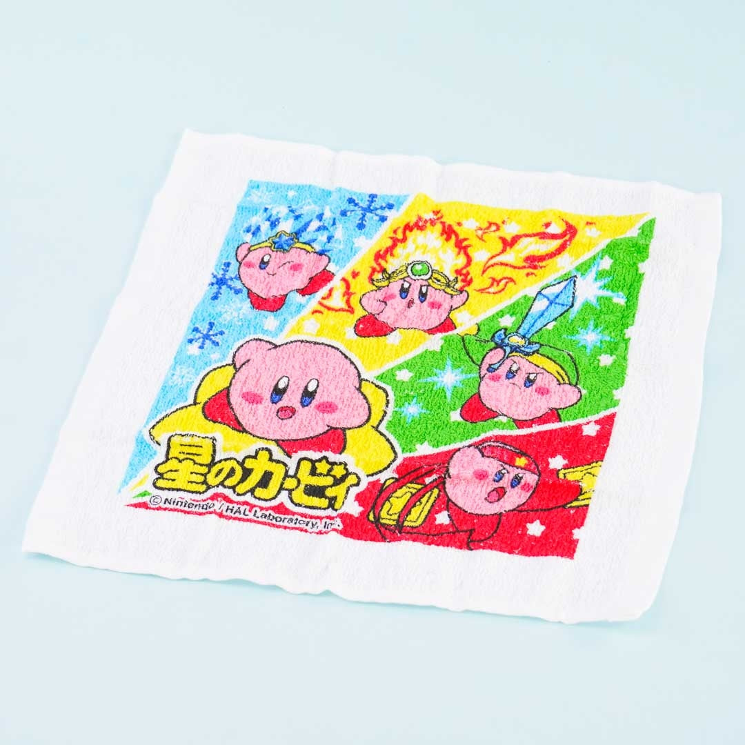 Kirby’s Dream Land Wet Towel With Cylinder Case