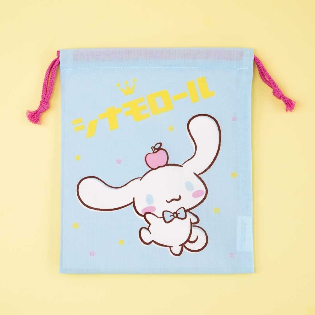 Cinnamoroll Apple Head Drawstring Pouch