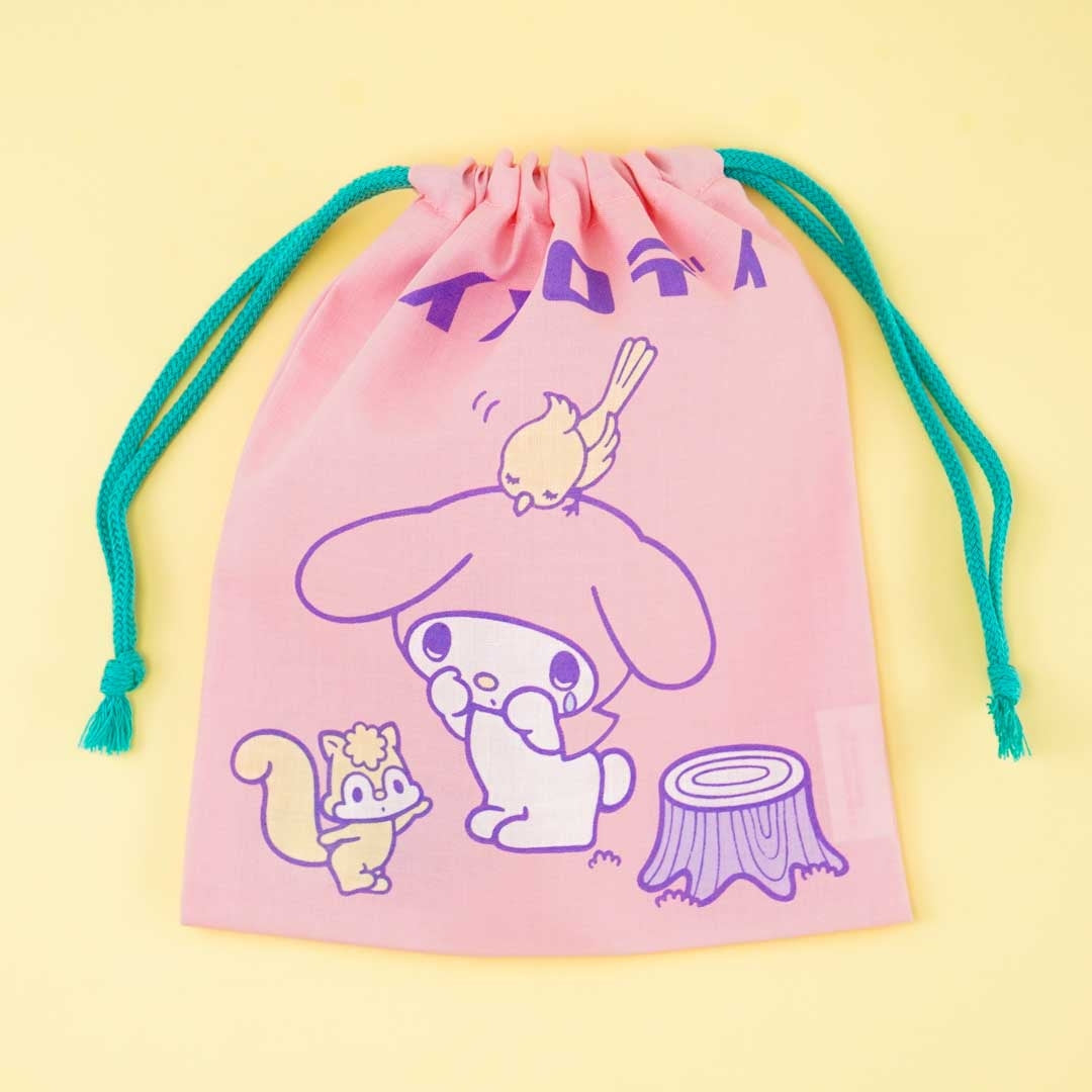 My Melody Forest Sorrows Drawstring Pouch