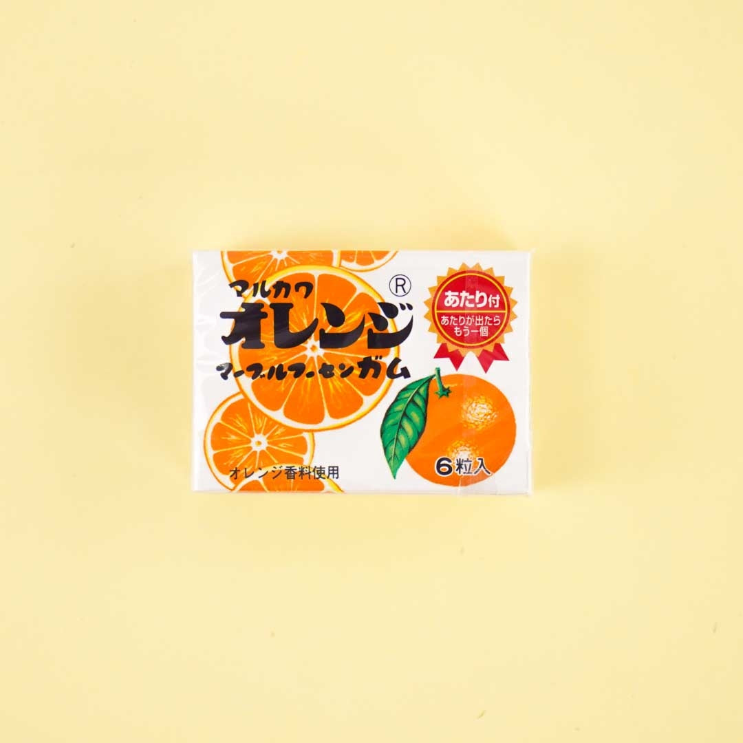 Marukawa Fusen Gum - Orange