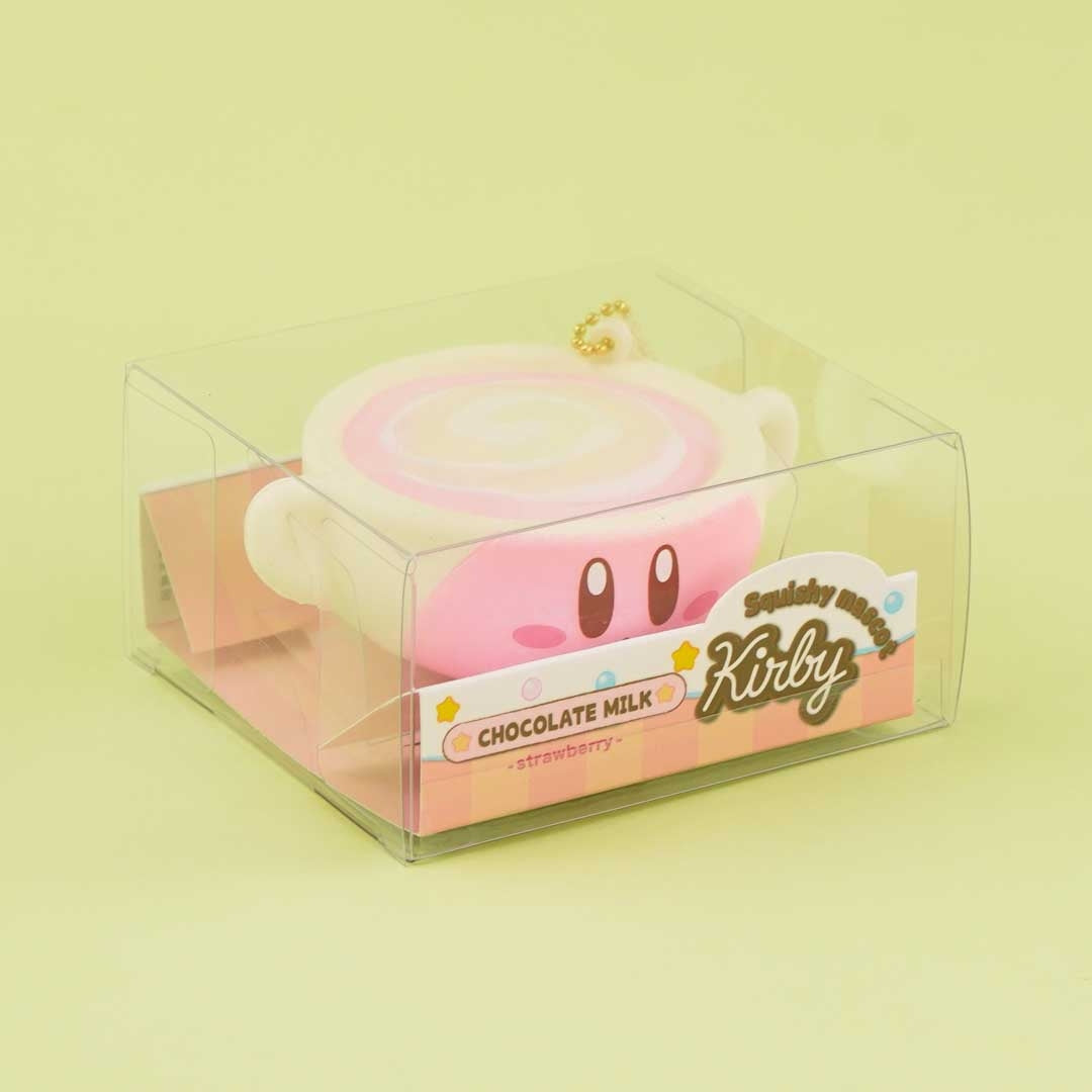 Kirby's Dream Land Strawberry Milk Chocolate Squishy