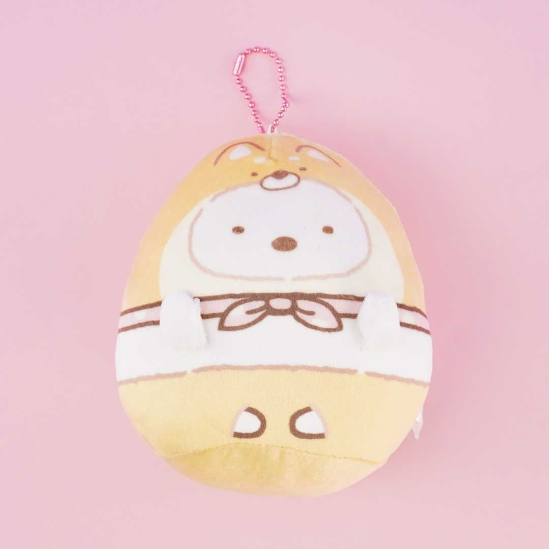 Sumikko Gurashi Mochimochi Dog Plushie Charm - Shirokuma