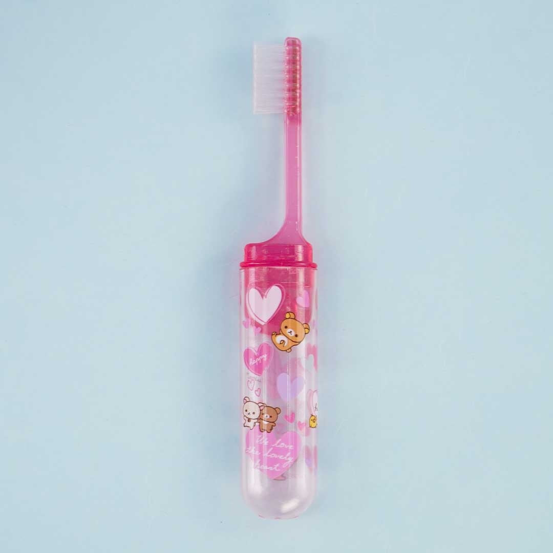 Rilakkuma Heart Toothbrush Set