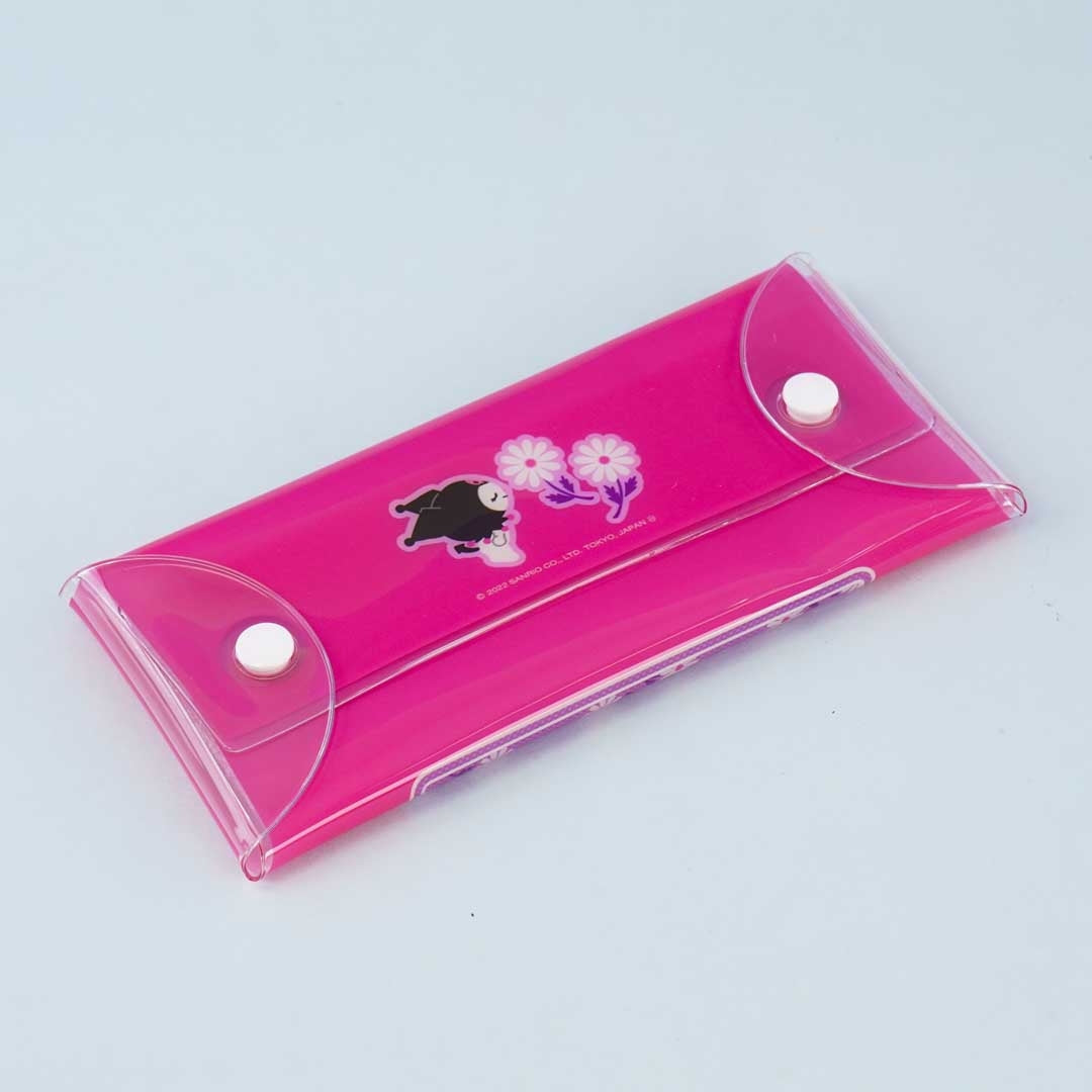 Kuromi Showa Retro Series Clear Multi-Case