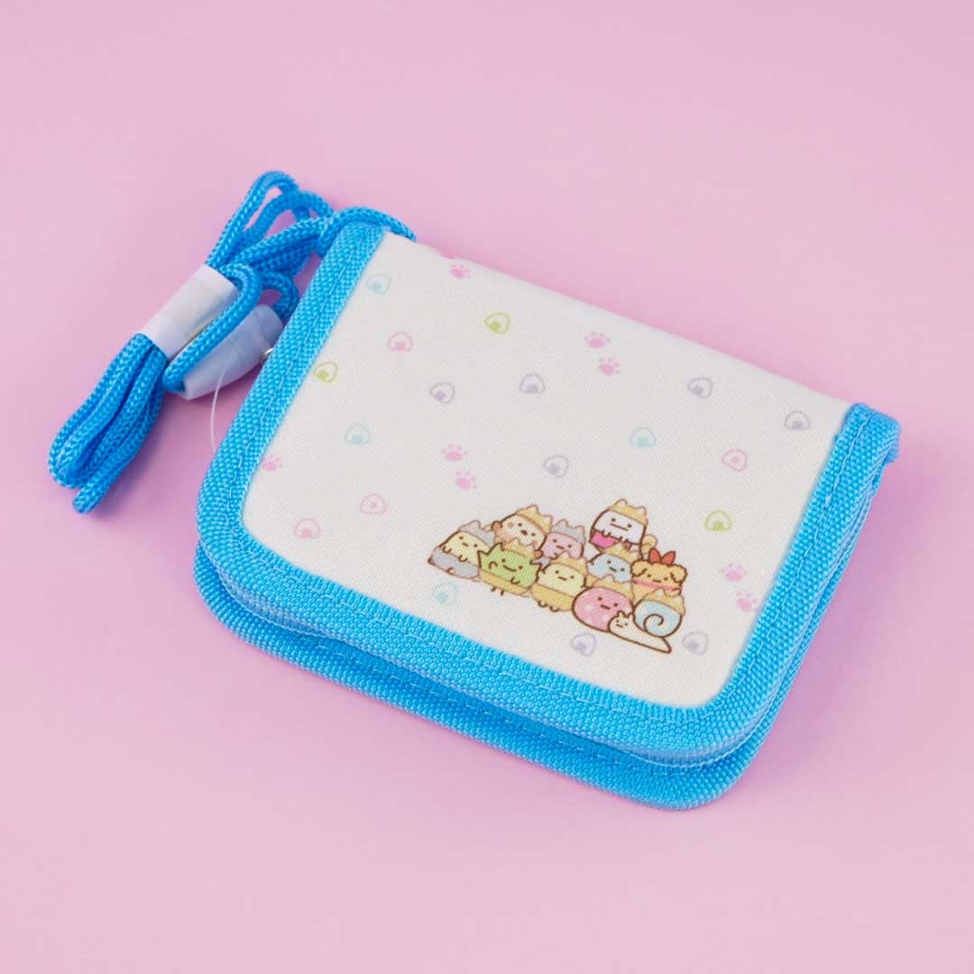 Sumikko Gurashi Doggie Fun Wallet With Neck Strap