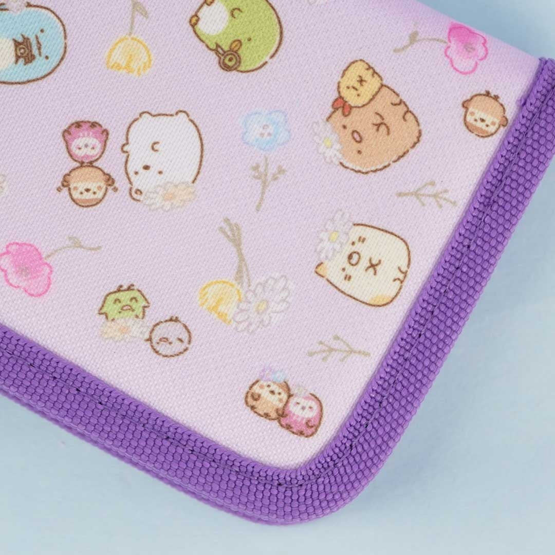 Sumikko Gurashi Spring Flowers Wallet With Neck Strap