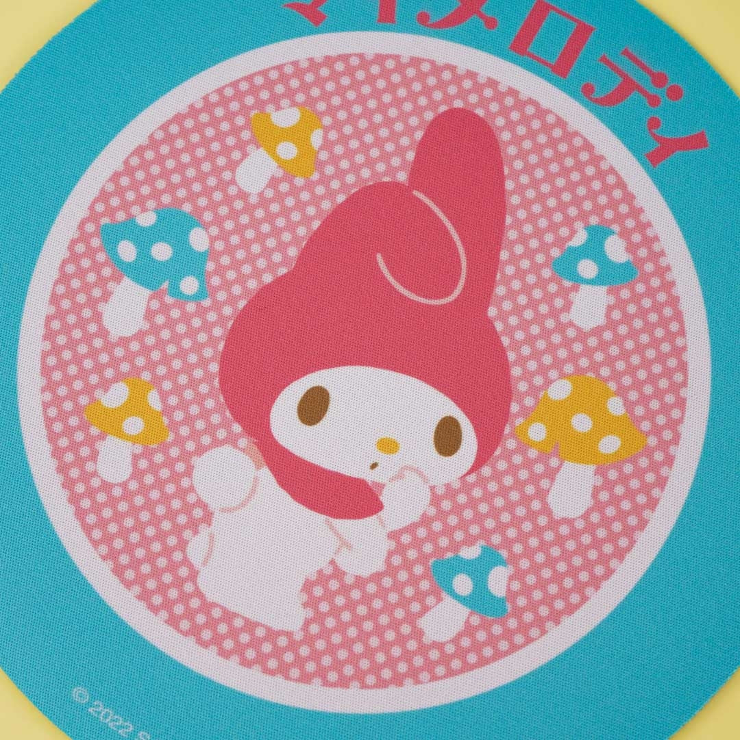 My Melody Showa Retro Series Round Mouse Pad