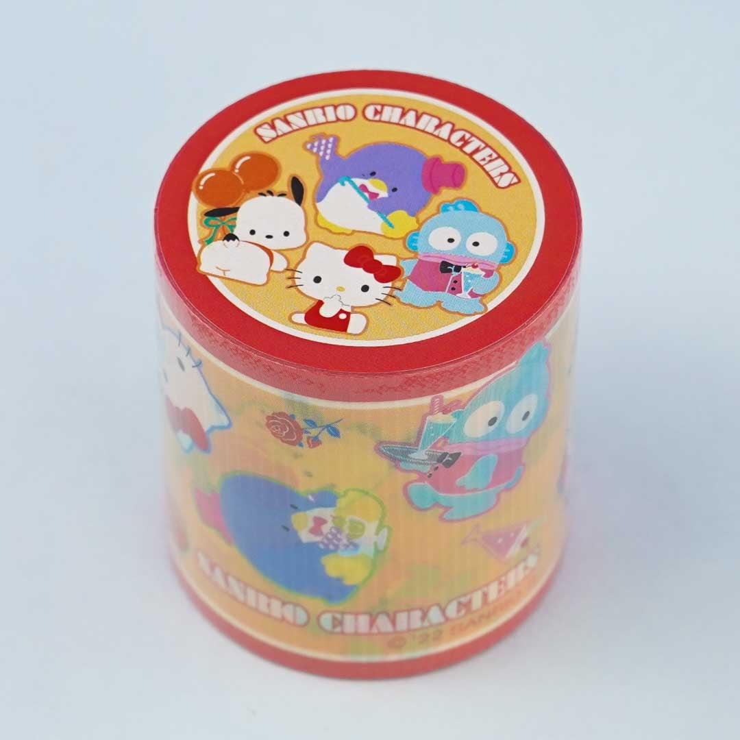 Sanrio Characters Showa Party Retro Masking Tape