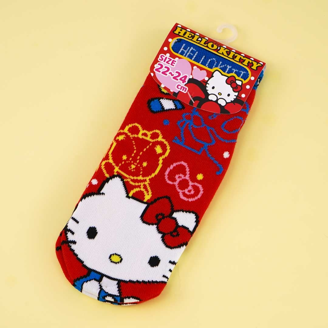Hello Kitty Ribbon Socks