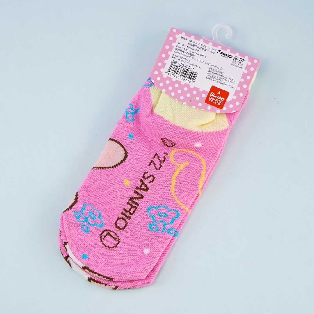 My Melody Flower Jacquard Socks