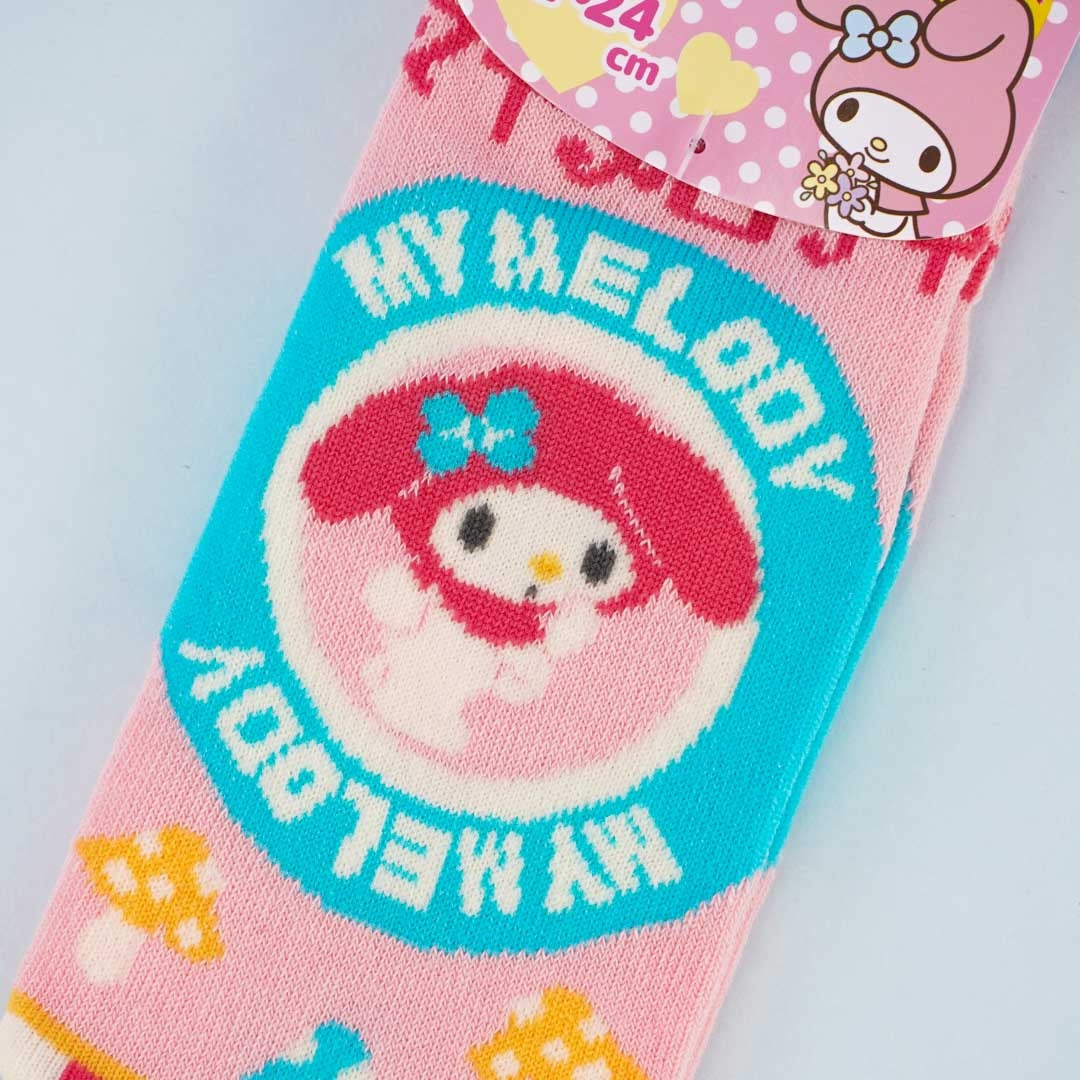My Melody Mushroom Socks