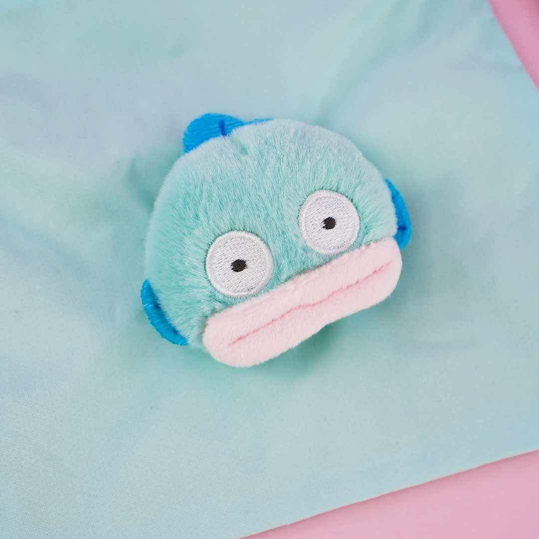 Hangyodon Plushie Head Drawstring Pouch