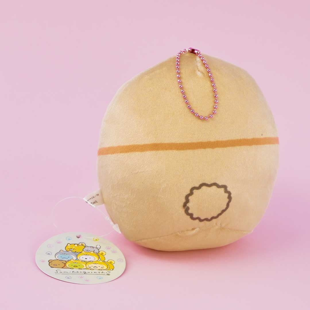 Sumikko Gurashi Mochimochi Dog Plushie Charm - Tonkatsu