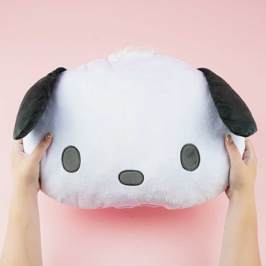 Pochacco Die Cut Face Cushion