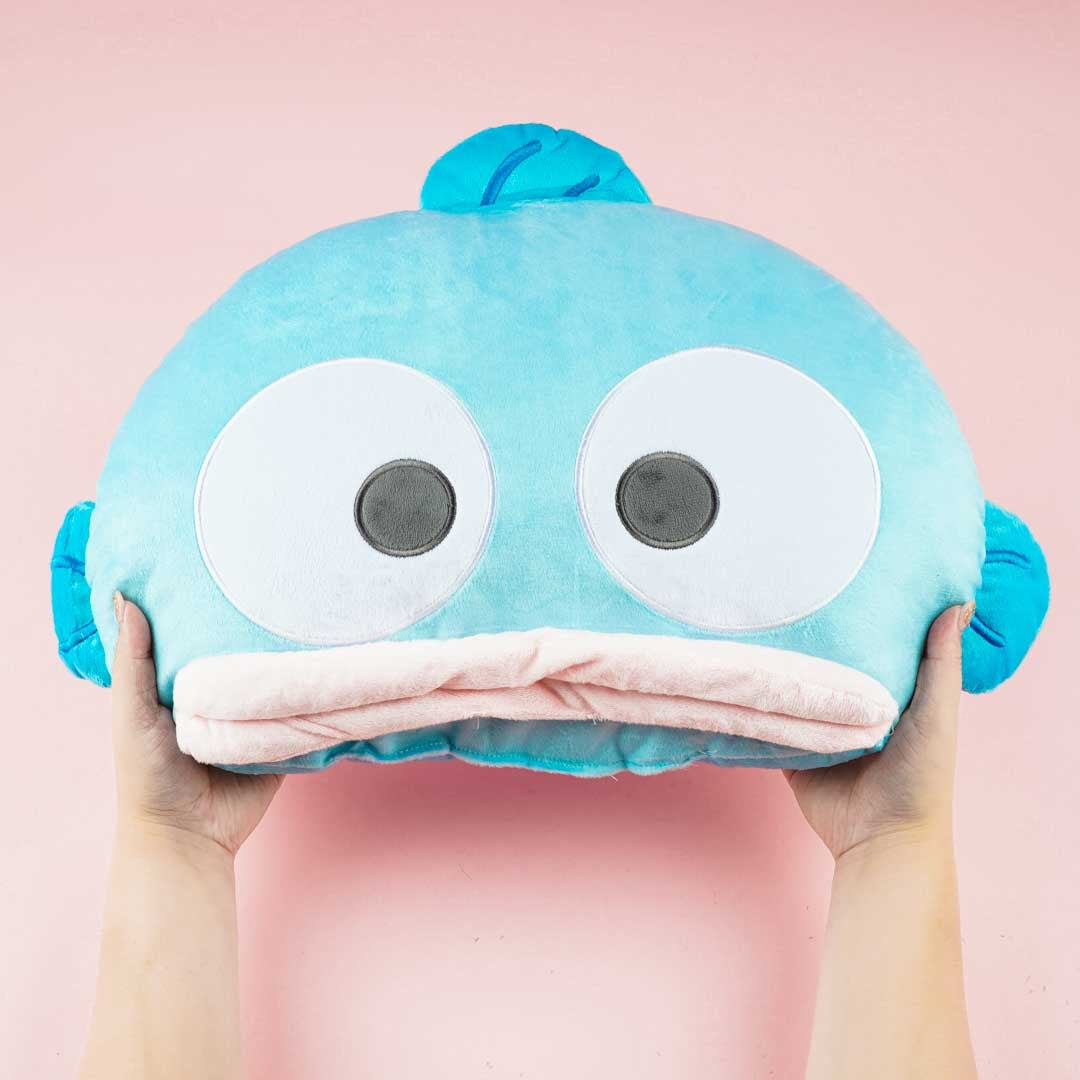 Hangyodon Die Cut Face Cushion