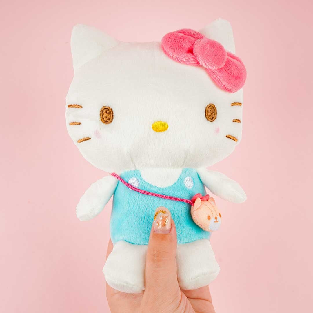 Hello Kitty Blushing Nostalgic Sitting Plushie - Medium