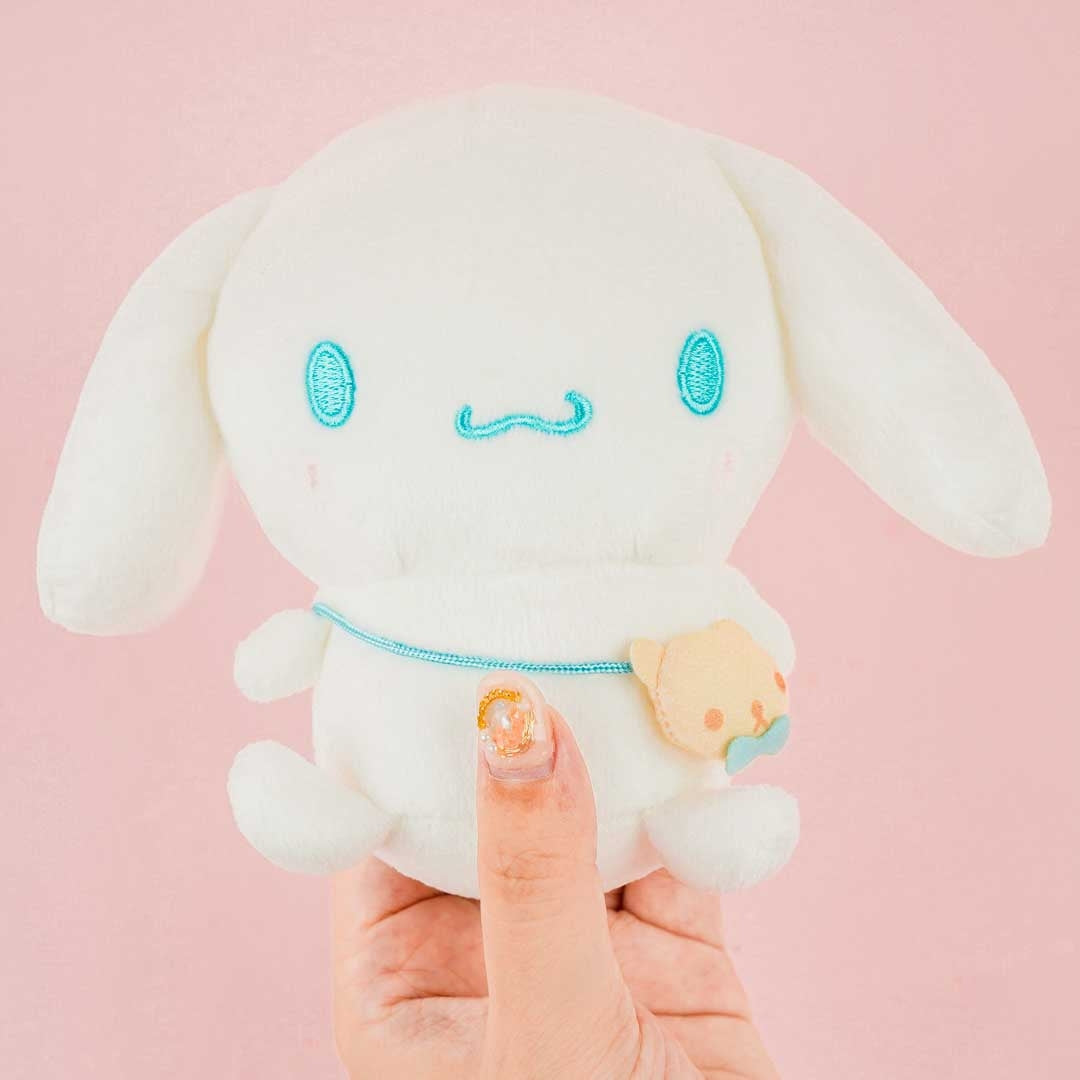 Cinnamoroll Blushing Nostalgic Sitting Plushie - Medium