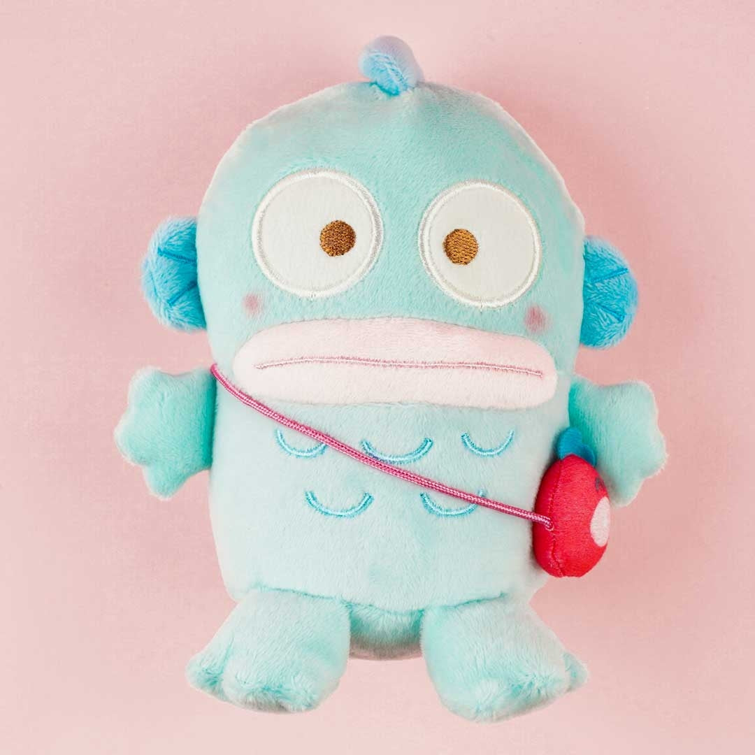 Hangyodon Blushing Nostalgic Sitting Plushie - Medium