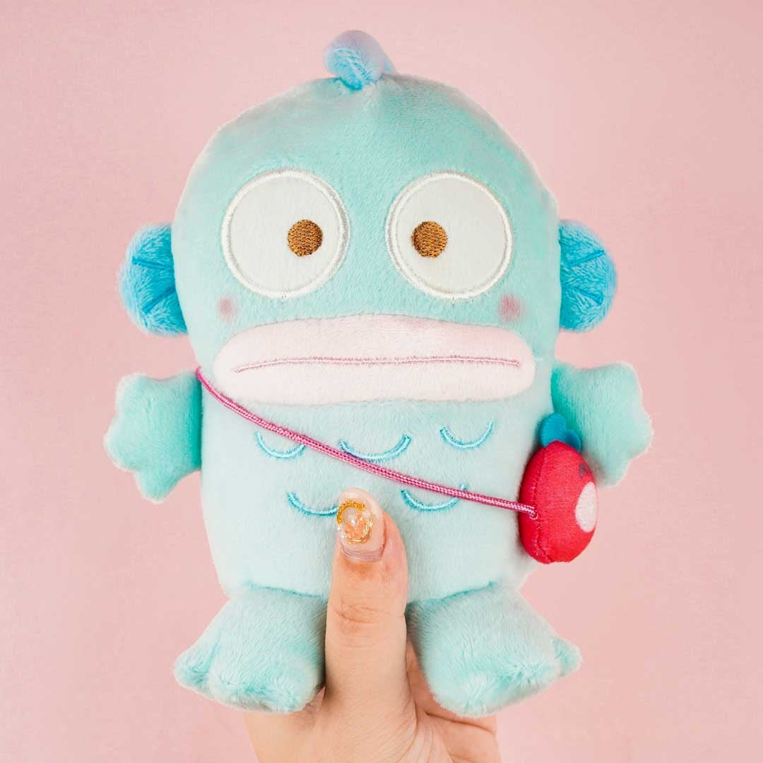 Hangyodon Blushing Nostalgic Sitting Plushie - Medium