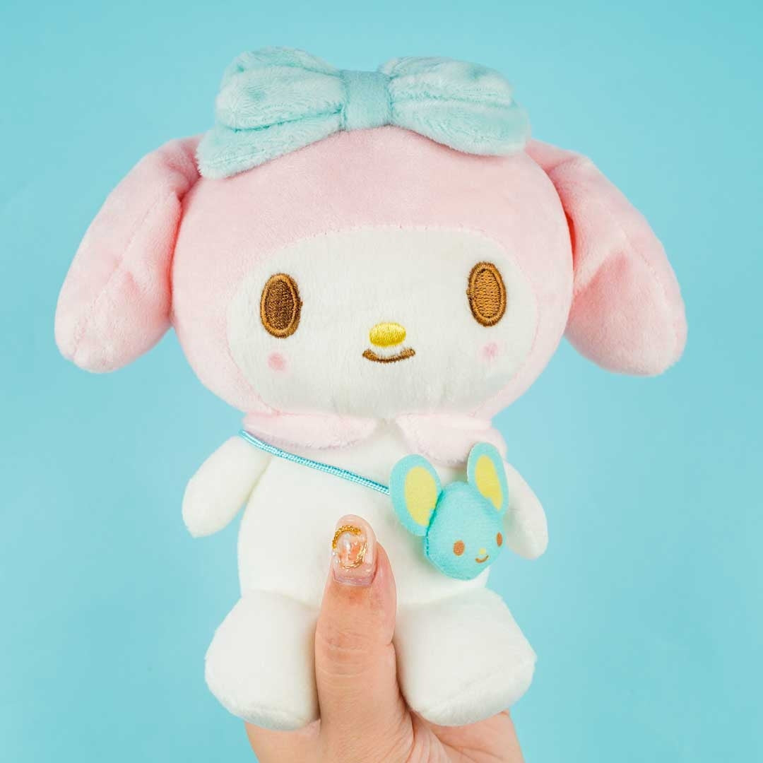 My Melody Blushing Nostalgic Sitting Plushie - Medium