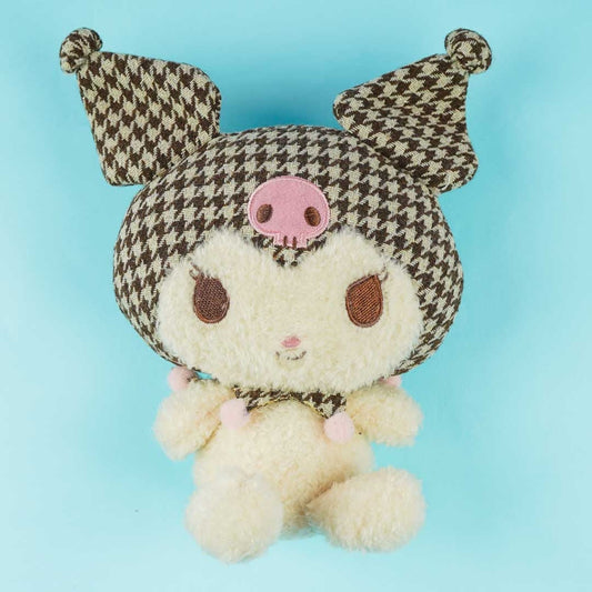 Kuromi Sweet Checkered Plushie - Small