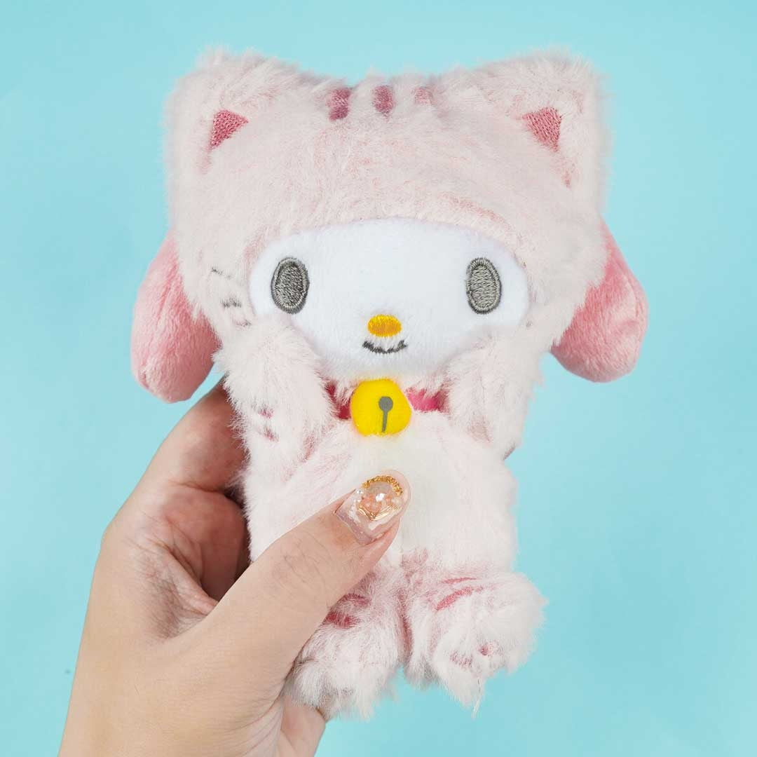 My Melody Happy Cat Sitting Plushie - Medium