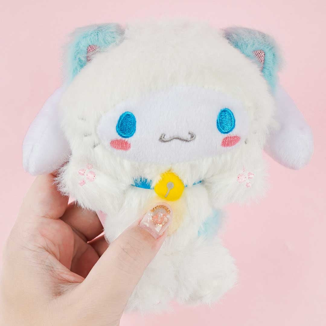 Cinnamoroll Happy Cat Sitting Plushie - Medium