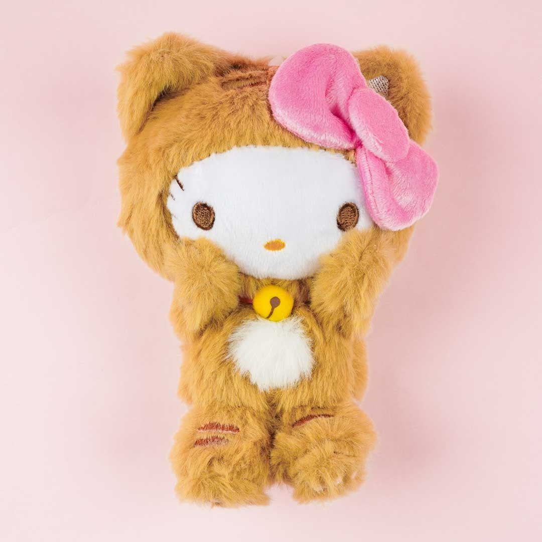 Hello Kitty Happy Cat Sitting Plushie - Medium