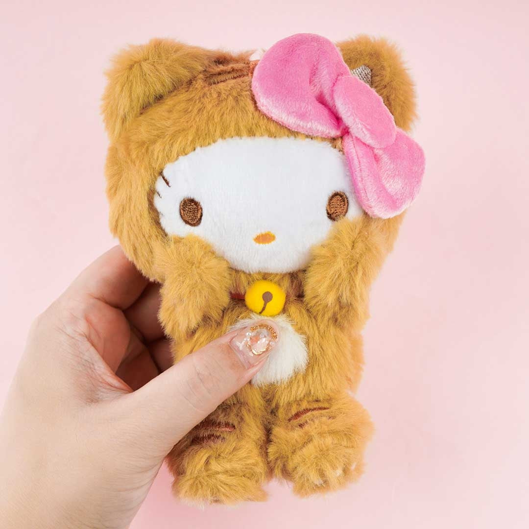 Hello Kitty Happy Cat Sitting Plushie - Medium