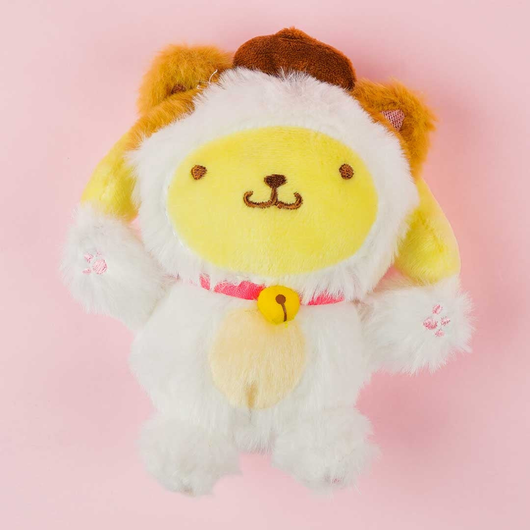 Pompompurin Happy Cat Sitting Plushie - Medium