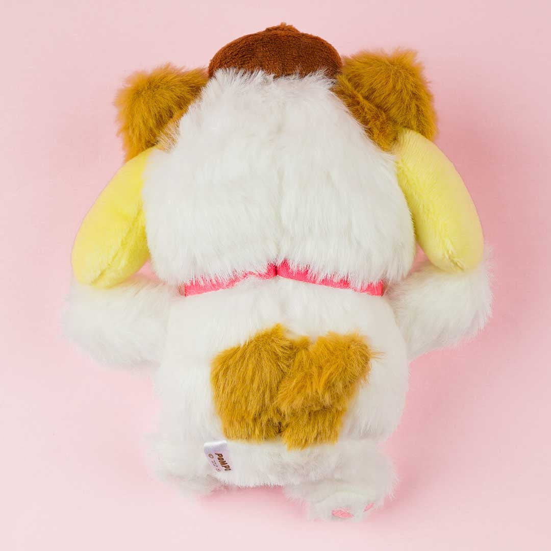 Pompompurin Happy Cat Sitting Plushie - Medium