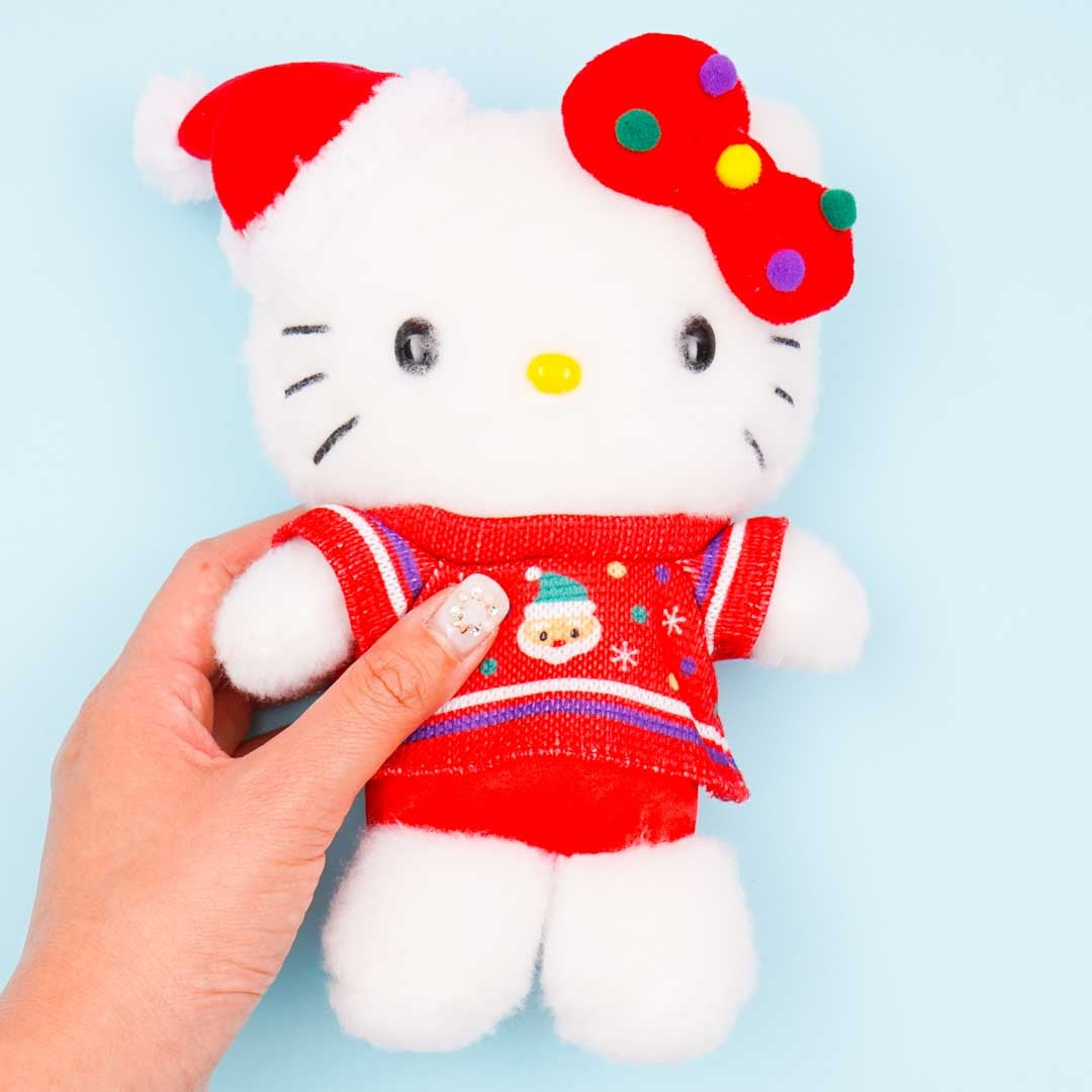 Hello Kitty Christmas Sweater Plushie - Medium