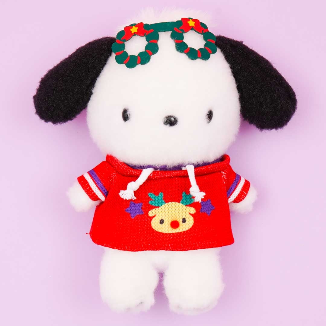 Pochacco Christmas Sweater Plushie - Medium