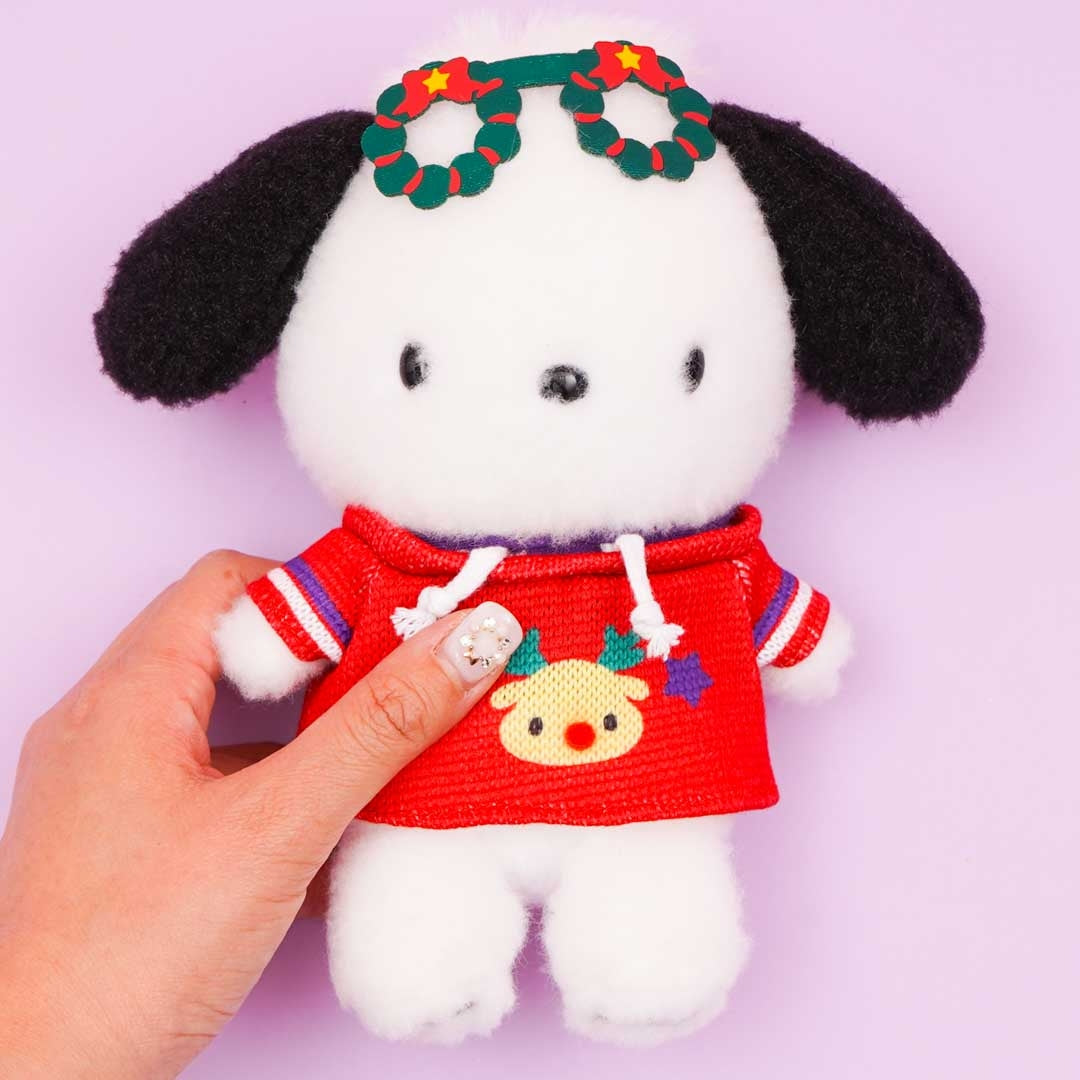 Pochacco Christmas Sweater Plushie - Medium