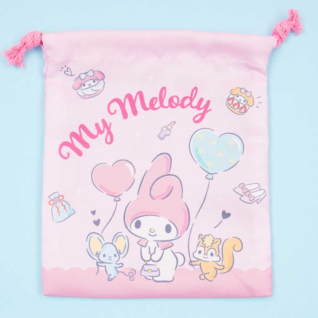 My Melody Balloon Fun Drawstring Pouch