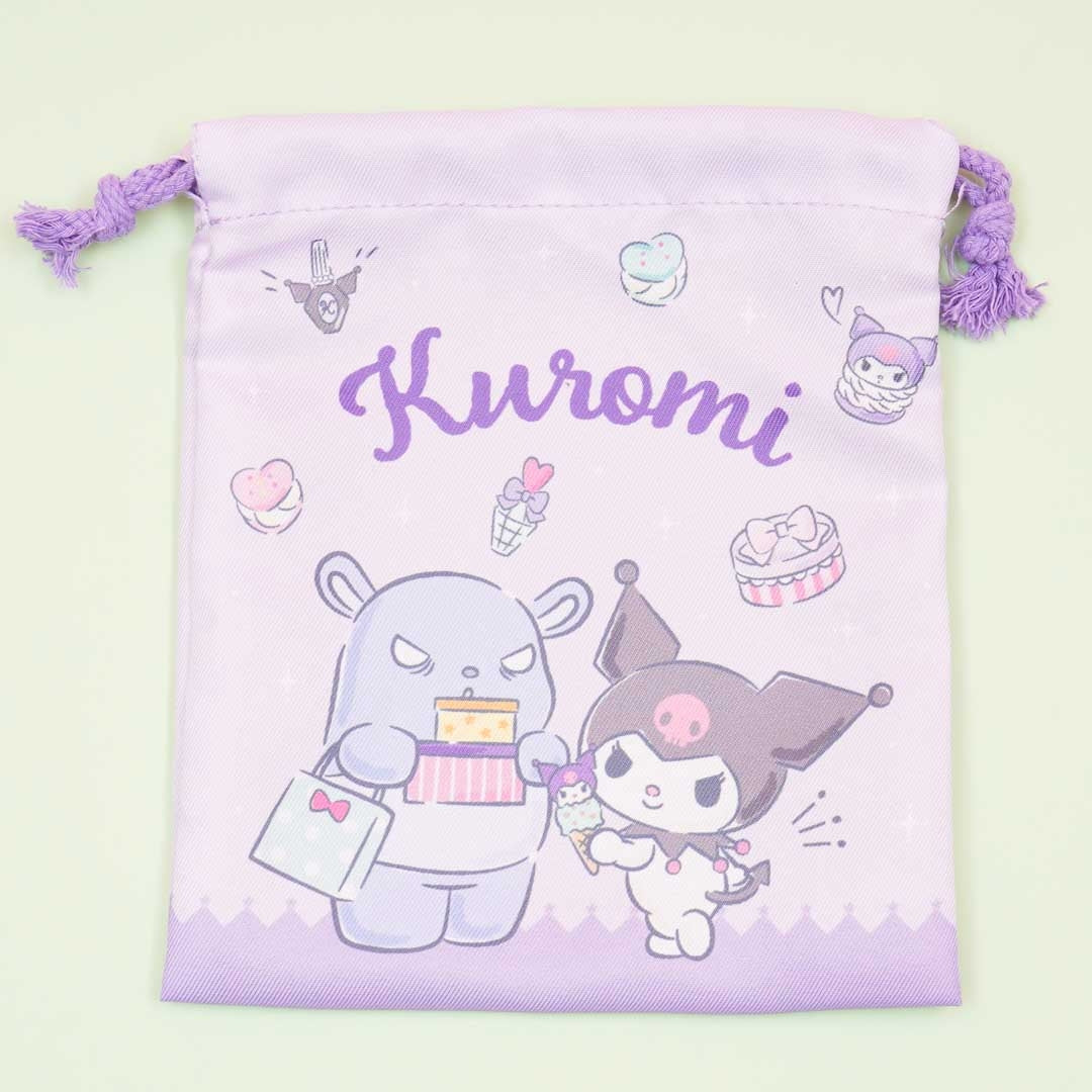 Kuromi Shopping Drawstring Pouch