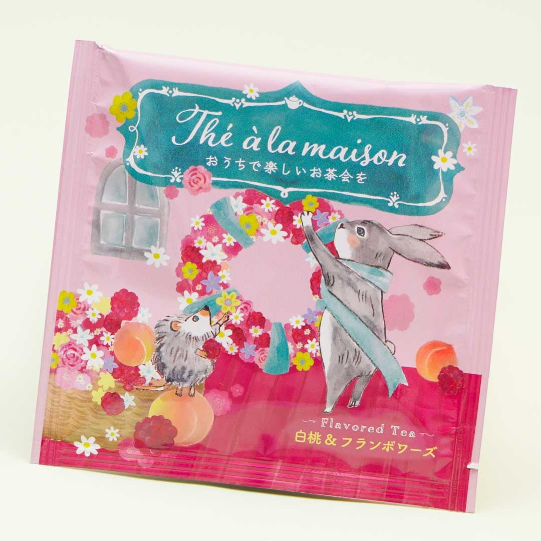 The A La Maison Tea Sachet - White Peach & Raspberry