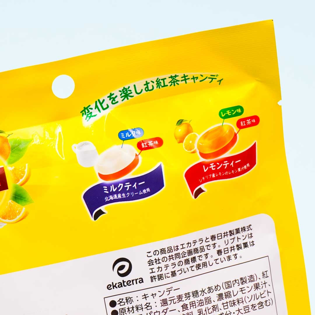 Kasugai x Lipton Tea Candy - Milk Tea & Lemon Tea