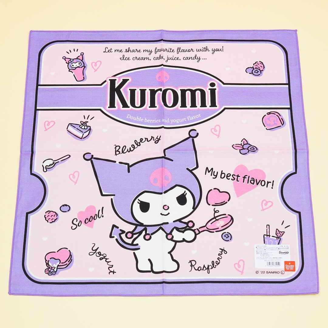 Kuromi Double Berries Handkerchief