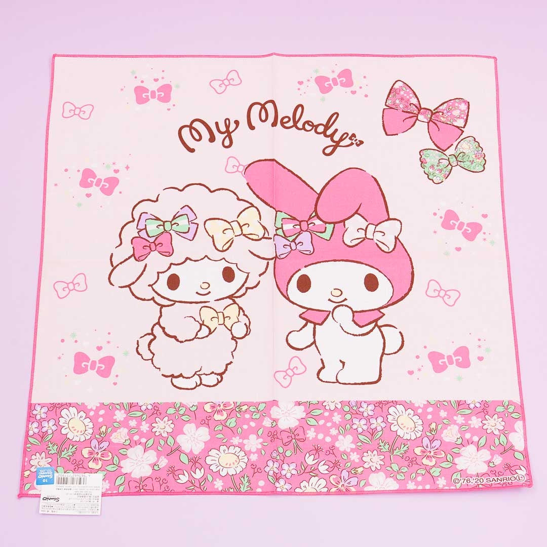My Melody Flowery Ribbon Napkin